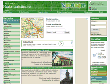 Tablet Screenshot of harta-turistica.ro